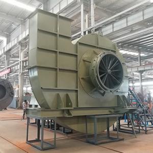 China Industrial Manufacturing Plant Centrifugal Exhaust Blower Fan Oil Bath Lubrication on sale
