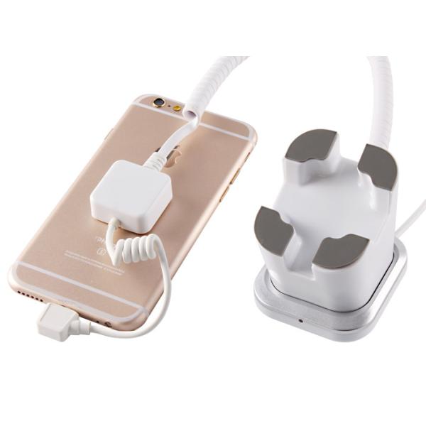 Quality COMER anti-theft alarm locking devices for display tablet pad mini stand with alarm sensor cable and charging cord for sale