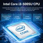 Intel Core Fanless Mini PC With DDR3 RAM Up To 8GB And 8 USB Interfaces For Home