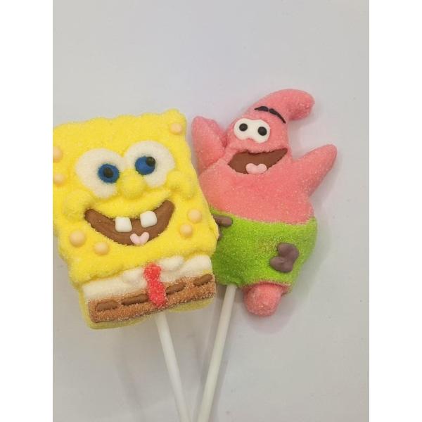 Cartoon Character Marshmallow Lollipops
