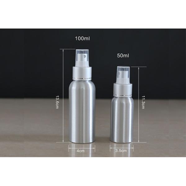 Empty Aluminum Fine Mist Spray Bottles Refillable PP 30ML