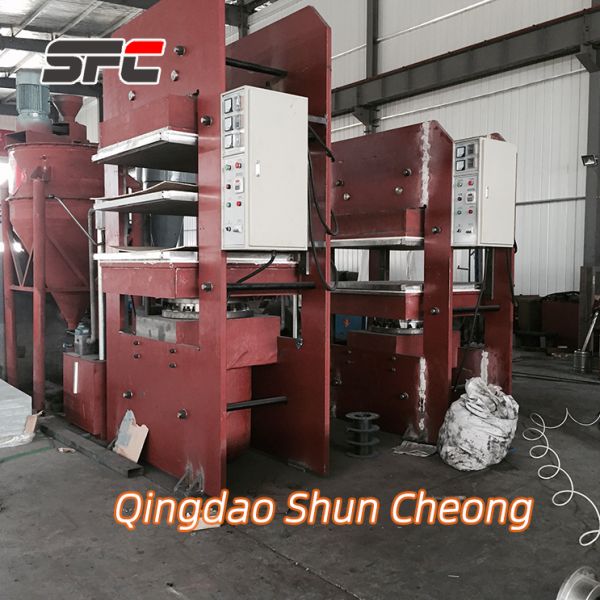 Multi-Station Configurations Frame Type Rubber Vulcanizing Press Machine with PLC Control and Customizable Heating Plates