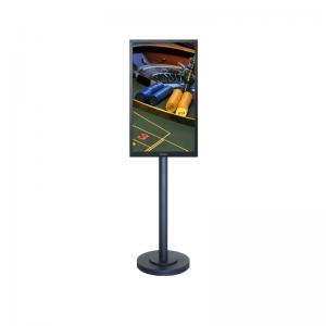  27 Inch Double Side LCD Monitor High Resolution Floor Standing Digital Signage Manufactures