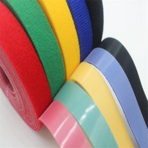 Factory with high quality Double side Nylon fabric tape roll back to back hook