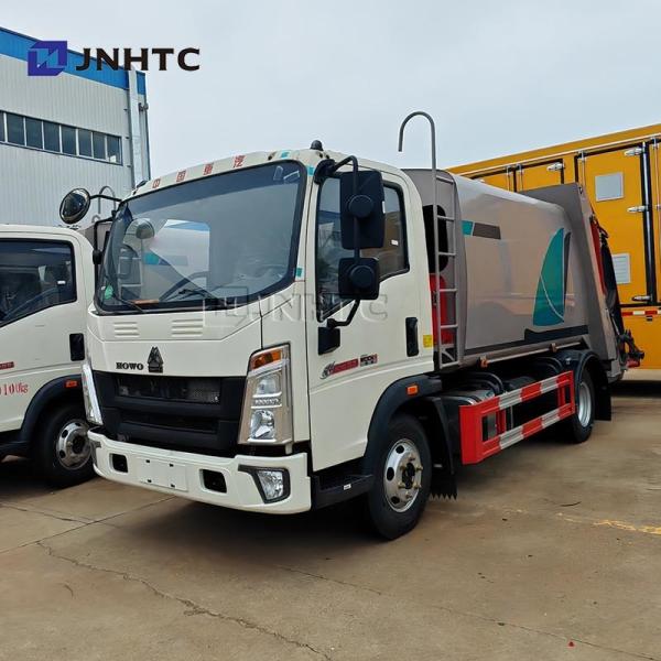 Quality HOWO Garbage Truck 4X2 5CBM 105CBM Garbage Trash Compactor Garbage Truck for sale