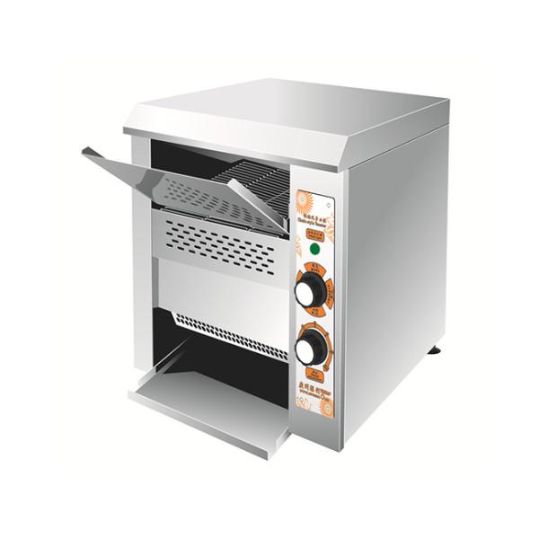 Durable Bakery Processing Equipment Electric Conveyor Toaster Chain Style