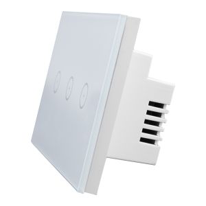 Type 120 US Standard Wifi Touch Switch 3 Gang With Timing Schedule