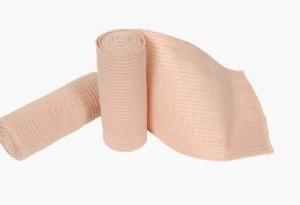 Permanent Skin Color Polyester, Rubber High Elastic Force Bandage For Medical WL10006