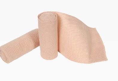 Quality Permanent Skin Color Polyester, Rubber High Elastic Force Bandage For Medical WL10006 for sale