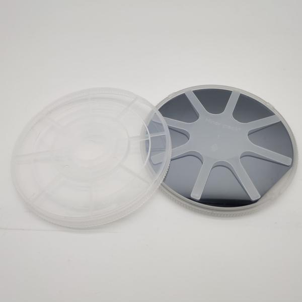 Secure Single Wafer Placement Base Lid Spring Set Polypropylene Clear 1pcs Shipper Box