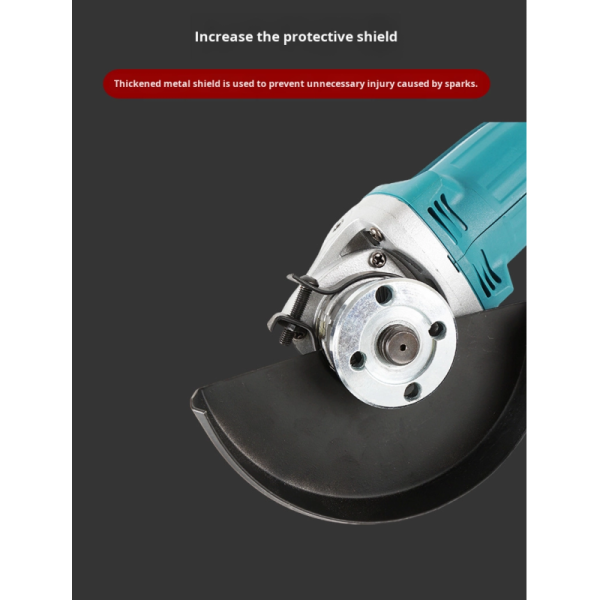 High Performance Rechargeable Brushless Electric Angle Grinder for DIY and Industrial Use