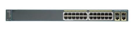 WS-C2960+24PC-L Switch Cisco Catalyst 2960 Plus , 2 T/SFP LAN Base Cisco