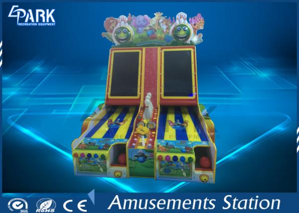 HD LCD Screen Arcade Bowling Machine / Coin Operated Game Machines Toys Redemption