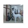 Buy cheap Public Art Animal Statue Fiberglass White Deer Sculpture For Outdoor Decoration from wholesalers