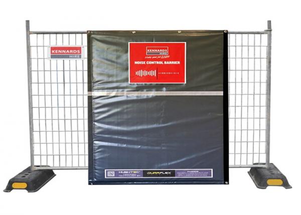 non-flammable Fireproof Water Proof Temporary Acoustic Barriers