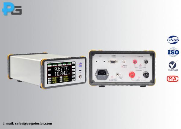 Digital Power Meter with 600V Voltage Test Range 20A Current Test Range and 5KHz