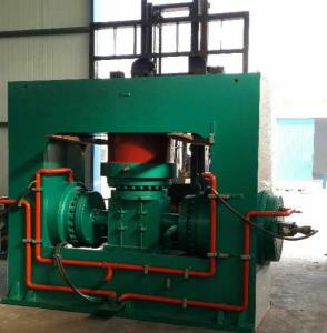  380V Hydraulic Forming Machine For A234 WPB Straight Tee And Reducing Tee Manufactures
