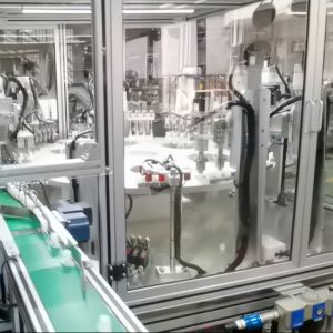  Automatic Jelly Cap Assembly Machine with Servo Motor + Reducer Unit, PLC Control System, and Touch Screen HMI for High Accuracy Manufactures