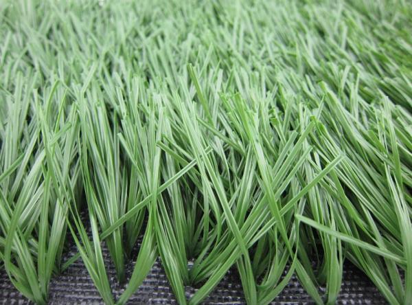 Quality Green Football Artificial Grass For Soccer Court With PE Monofilament Yarn for sale