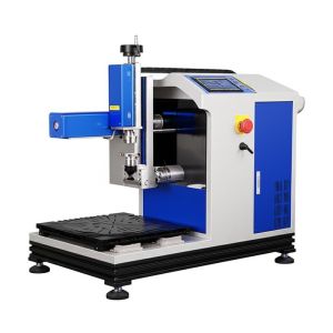 Pcd Material rotary Tools Fiber Laser Engraving Machine with Max Processing