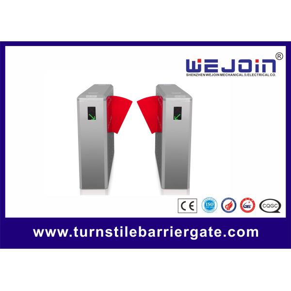 Quality Security Crowd Control Access Control System  Flap  Barrier, manufacture of China for sale