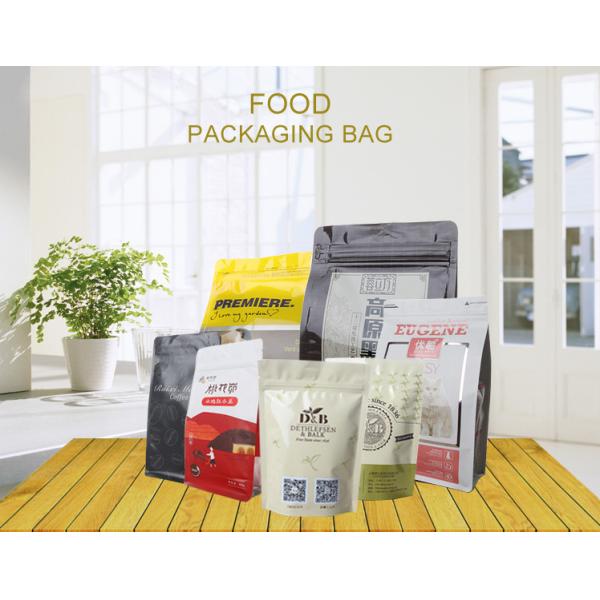20x13.9cm Stand Up Plastic Pouch Packaging Glossy Surface