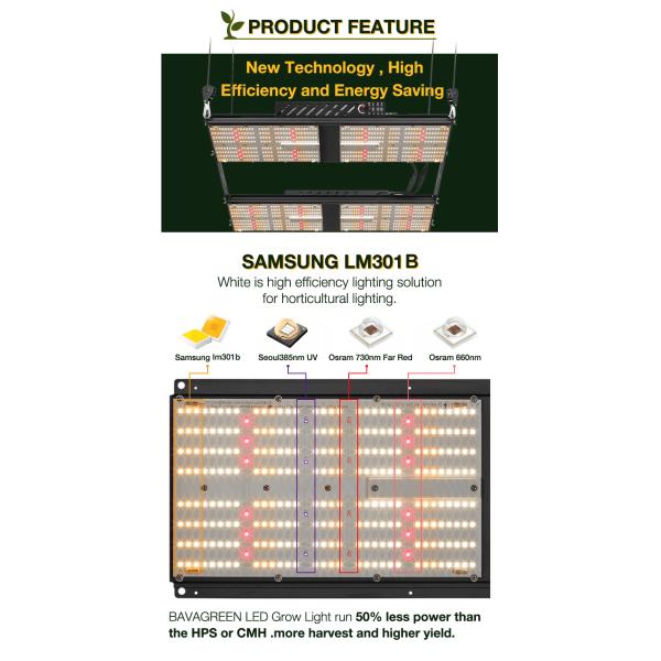 BAVA 480W LED Grow Light