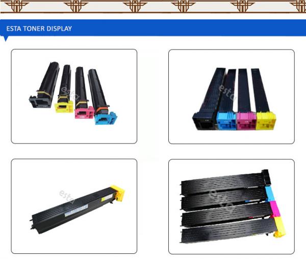 Konica Minolta TN - 611 CMYK Color Toner Cartridge For Printer Bizhub C451 / C550