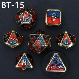Custom metal and plastic dice D20 game D & D polyhedron DND dice set RPG dice