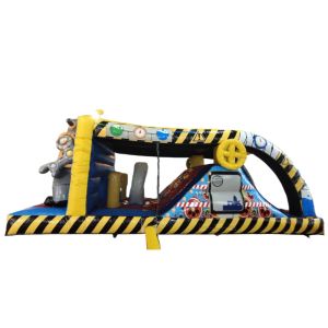 Customizable Inflatable Obstacle Course with Quadruple Stitching and Fireproof
