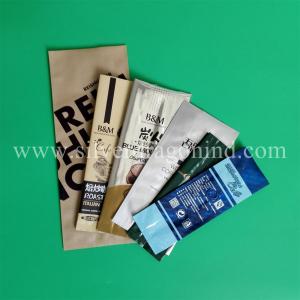  OEM coffee bags, side-sealed, back-sealed, quad-sealed shape, with valve Manufactures