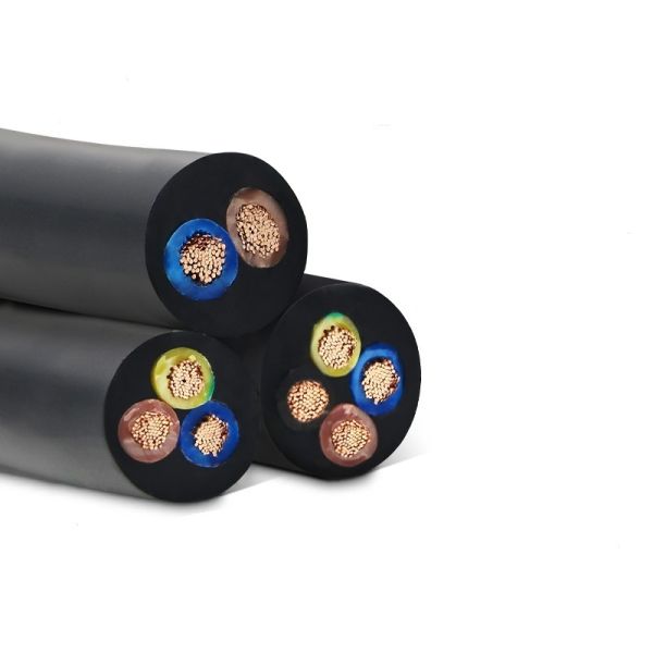 Waterproof Rubber Cable with EPR Insulation and Stranded Copper Conductor for 450/750V Submersible Pump Applications