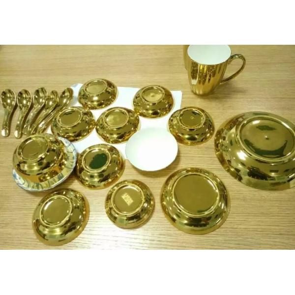 Metal Hardware PVD Electroplating Machine / Pvd Gold Coating Machine