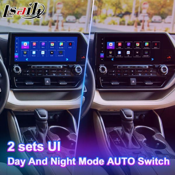 Lsailt Android Car Navigation Multimedia Video Interface for 2020-Present Toyota Highlander