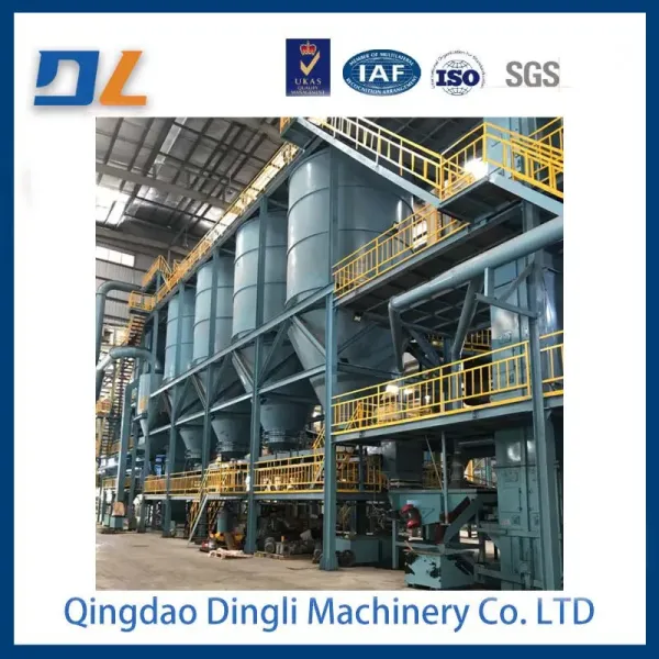 Sand Type Cooling Conveyor Belt Machine