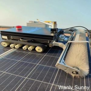Building Industry Customized Smart Solar Panel Cleaning Robot with and OEM