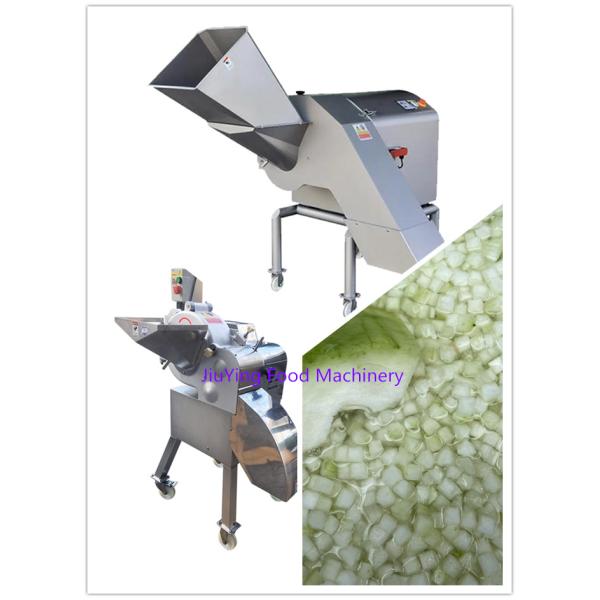 Food Processing Industry 25mm Carrot Potato Dice Cutting Machine