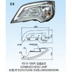 China COMBINED HEAD LAMP OF MERCEDES TRAVEGO for sale