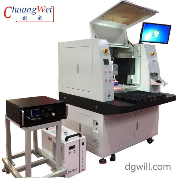 Quality Offline Laser PCB Depaneling Machine With No Dust High Precision Double Working Tables for sale
