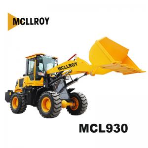  37kw Small Front End Loader , Compact Articulating Loader 3200mm Dumping Height Manufactures