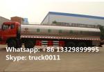 hot sale 25,000L fresh milk tank truck,Dongfeng tianlong 8*4 25m3 stainless