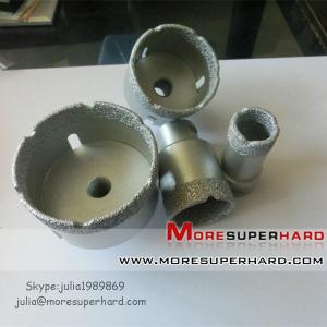China Vacuum brazed diamond core drill bits,Vacuum brazed diamond tools on sale