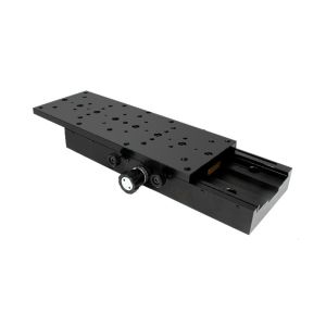 Helical Gear Rack Driven Manual Linear Stage With Hand Wheels On Both Sides