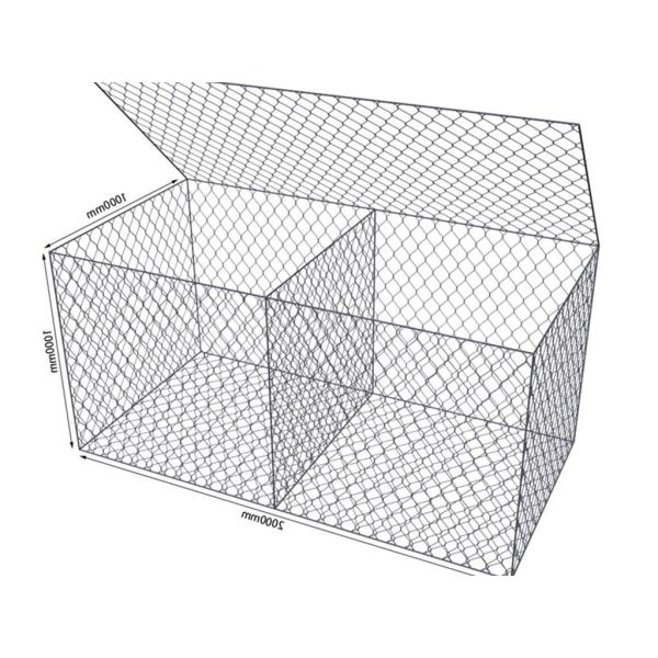 Welded Q235 Hexagonal Gabion Baskets For Erosion Control