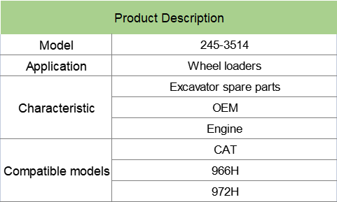 245-3514 Compatible With Wheel Loaders Engine Components OEM Wire Harness