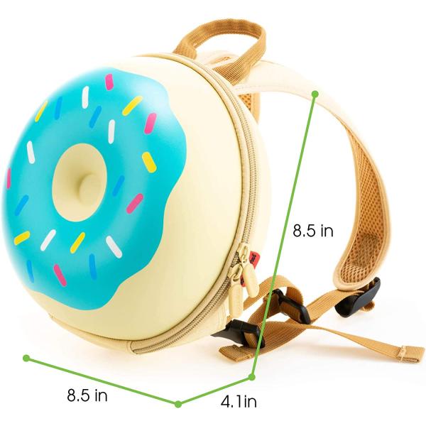 100 Nylon 4x8.5'' EVA Backpack for Elementary School Children