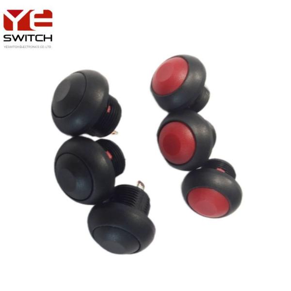 Threaded Bushing 12 mm Momentary Sealed Pushbutton Switches