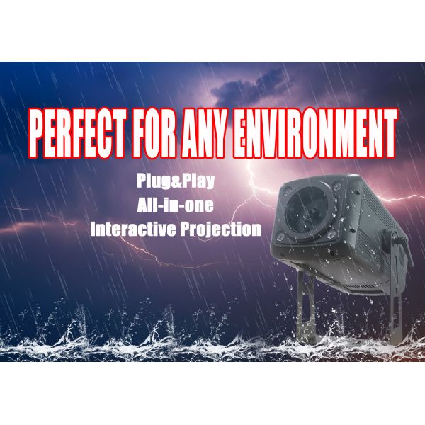 Outdoor Lighting Interactive Projector Lamp Interactive Wall Projection