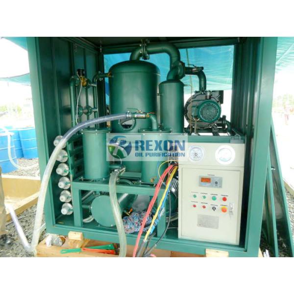 Vacuum Processing Transformer Oil Purification Machine Convenient Transport Type