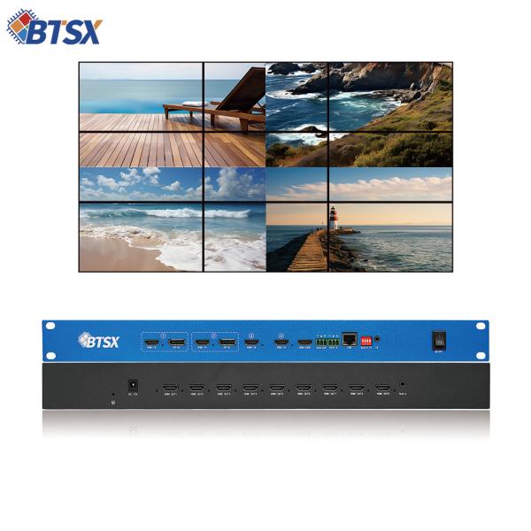 Speed Video Processing Screen Matrix Controller with Flexible Configurations and Multi-Screen Expansion